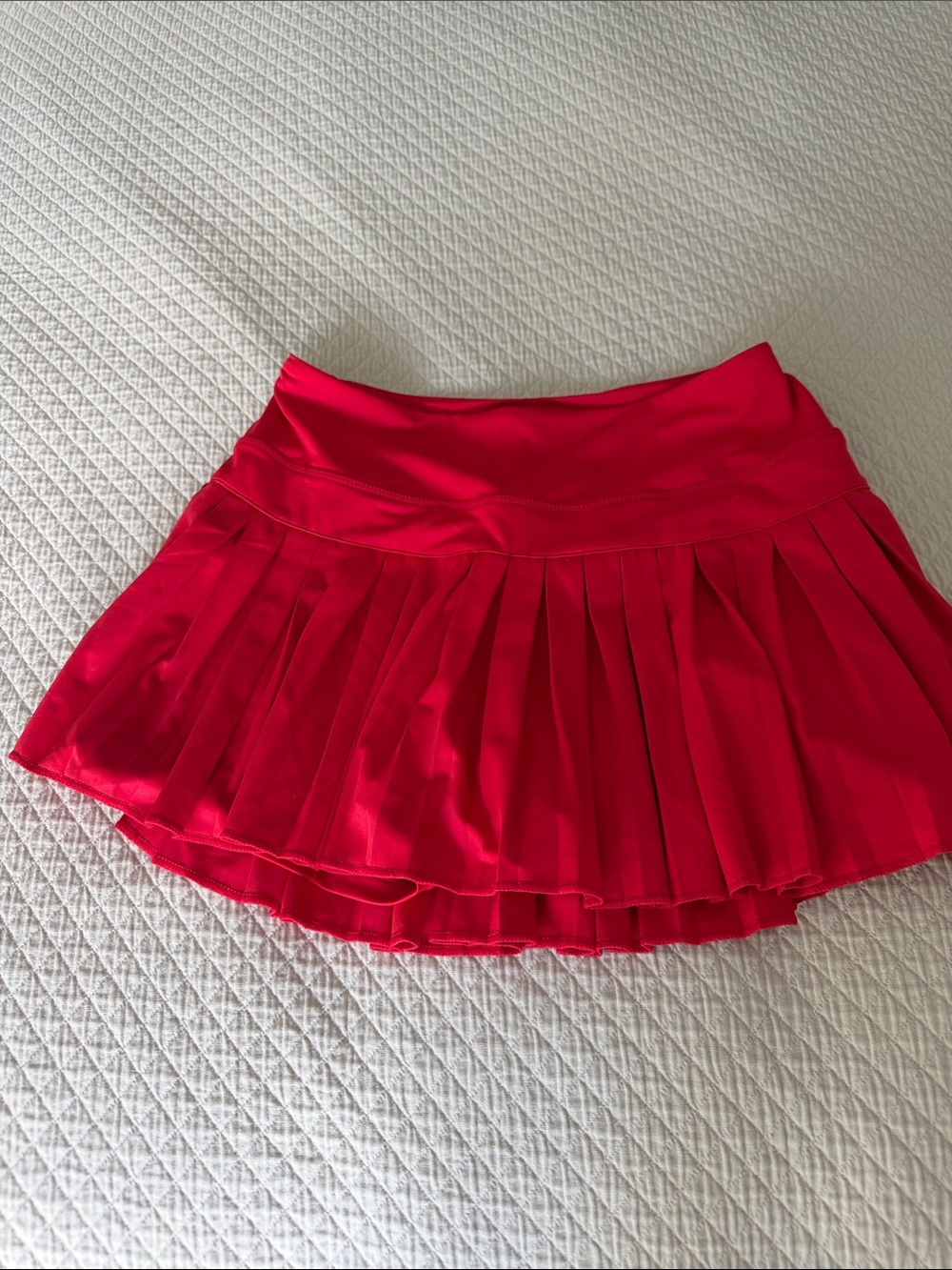 Gold Hinge Red Women’s Skirt